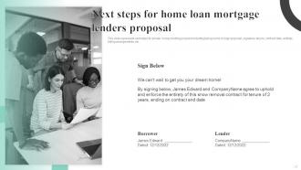 Home Loan Mortgage Lenders Proposal Powerpoint Presentation Slides Idea Impressive