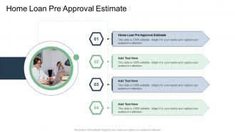 Home Loan Pre Approval Estimate In Powerpoint And Google Slides Cpb