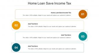 Home Loan Save Income Tax Ppt Powerpoint Presentation Summary Backgrounds Cpb