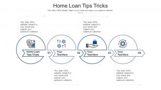 Home loan tips tricks ppt powerpoint presentation model objects cpb