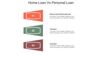Home loan vs personal loan ppt powerpoint presentation pictures show cpb