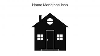 Home Monotone Icon In Powerpoint Pptx Png And Editable Eps Format