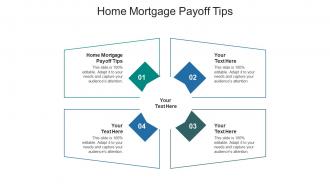 Home mortgage payoff tips ppt powerpoint presentation infographic template display cpb