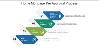 Home mortgage pre approval process ppt powerpoint presentation show format cpb