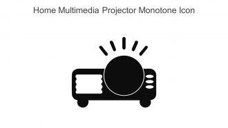 Home Multimedia Projector Monotone Icon In Powerpoint Pptx Png And Editable Eps Format
