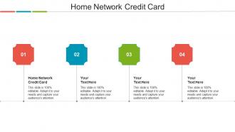 Home Network Credit Card Ppt Powerpoint Presentation Gallery Backgrounds Cpb