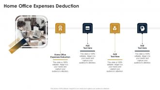 Home Office Expenses Deduction In Powerpoint And Google Slides Cpb