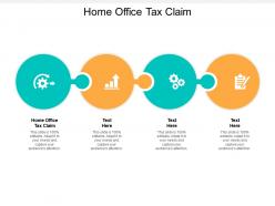 Home office tax claim ppt powerpoint presentation show guide cpb