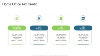 Home Office Tax Credit In Powerpoint And Google Slides Cpb