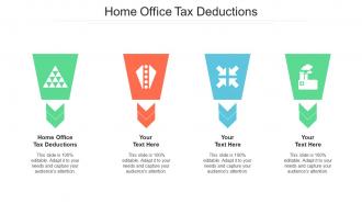 Home Office Tax Deductions Ppt Powerpoint Presentation Professional Visual Aids Cpb
