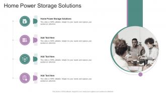 Home Power Storage Solutions In Powerpoint And Google Slides Cpb
