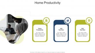 Home Productivity In Powerpoint And Google Slides Cpb