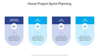 Home Project Sprint Planning In Powerpoint And Google Slides Cpb