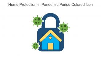 Home Protection In Pandemic Period Colored Icon In Powerpoint Pptx Png And Editable Eps Format