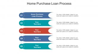 Home purchase loan process ppt powerpoint presentation inspiration cpb