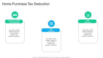Home Purchase Tax Deduction In Powerpoint And Google Slides Cpb