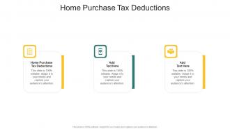 Home Purchase Tax Deductions In Powerpoint And Google Slides Cpb