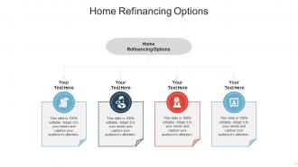 Home refinancing options ppt powerpoint presentation file gallery cpb