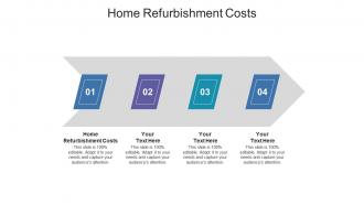 Home refurbishment costs ppt powerpoint presentation infographics graphic images cpb