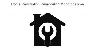 Home Renovation Remodeling Monotone Icon In Powerpoint Pptx Png And Editable Eps Format