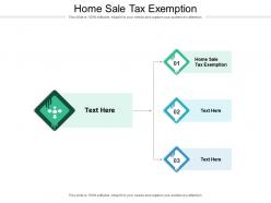 Home sale tax exemption ppt powerpoint presentation ideas outfit cpb