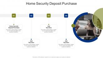 Home Security Deposit Purchase In Powerpoint And Google Slides Cpb