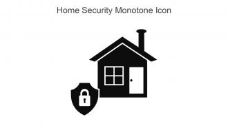 Home Security Monotone Icon In Powerpoint Pptx Png And Editable Eps Format
