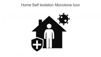 Home Self Isolation Monotone Icon In Powerpoint Pptx Png And Editable Eps Format