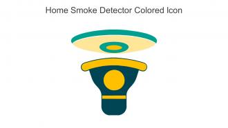 Home Smoke Detector Colored Icon In Powerpoint Pptx Png And Editable Eps Format