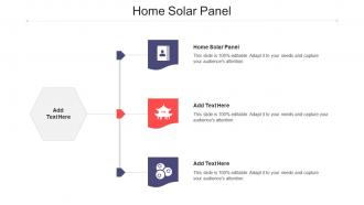 Home Solar Panel Ppt Powerpoint Presentation Layouts Templates Cpb