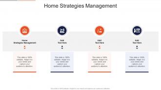 Home Strategies Management In Powerpoint And Google Slides Cpb
