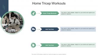 Home Tricep Workouts In Powerpoint And Google Slides Cpb