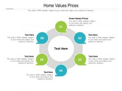 Home values prices ppt powerpoint presentation file slide download cpb