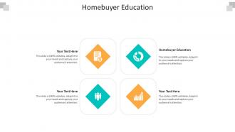 Homebuyer education ppt powerpoint presentation show mockup cpb