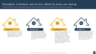 Homecare Agency Business Plan Description Of Products And Services Offered By Home Care BP SS