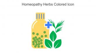 Homeopathy Herbs Colored Icon In Powerpoint Pptx Png And Editable Eps Format