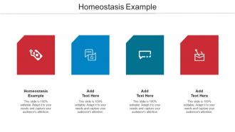 Homeostasis Example Ppt Powerpoint Presentation Infographics Show Cpb