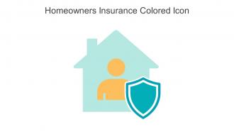Homeowners Insurance Colored Icon In Powerpoint Pptx Png And Editable Eps Format