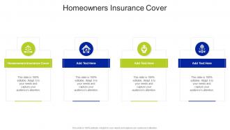 Homeowners Insurance Cover In Powerpoint And Google Slides Cpb