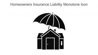 Homeowners Insurance Liability Monotone Icon In Powerpoint Pptx Png And Editable Eps Format