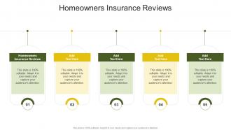 Homeowners Insurance Reviews In Powerpoint And Google Slides Cpb