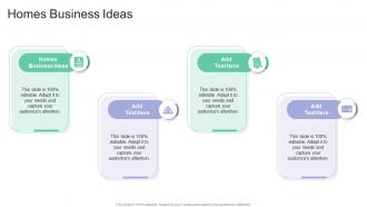 Homes Business Ideas In Powerpoint And Google Slides Cpb