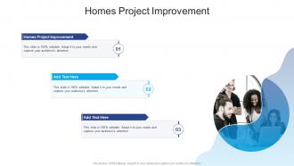 Homes Project Improvement In Powerpoint And Google Slides Cpb