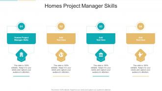 Homes Project Manager Skills In Powerpoint And Google Slides Cpb