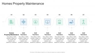 Homes Property Maintenance In Powerpoint And Google Slides Cpb