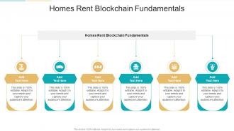 Homes Rent Blockchain Fundamentals In Powerpoint And Google Slides Cpb