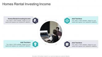 Homes Rental Investing Income In Powerpoint And Google Slides Cpb