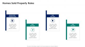 Homes Sold Property Rules In Powerpoint And Google Slides Cpb
