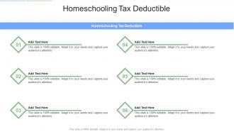 Homeschooling Tax Deductible In Powerpoint And Google Slides Cpb