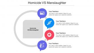 Homicide Vs Manslaughter Ppt Powerpoint Presentation Outline Diagrams Cpb